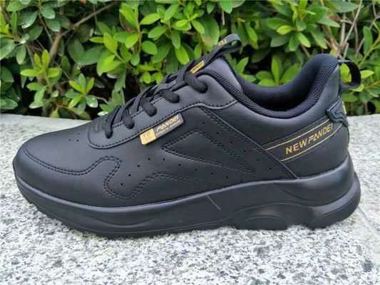 Fandei Casual Wearproof Middle-Aged and Elderly Leather Running Shoes